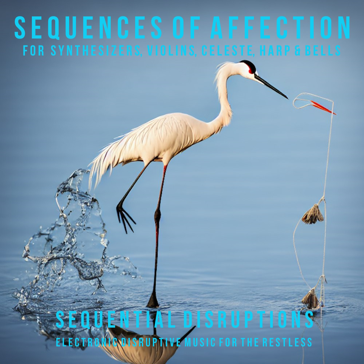 Sequences of Affection (2024-08): Variations of several stochastic patterns driving my synths with strings, celeste and harp sounds, all recorded in one take (BPM 60, E-flat).