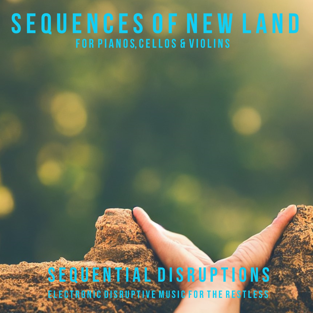 Sequences of New Land (2024-11): Variations of identical piano patterns (but some stochastics) directing my grand piano with celli and violins (BPM 60, in E-flat minor).
