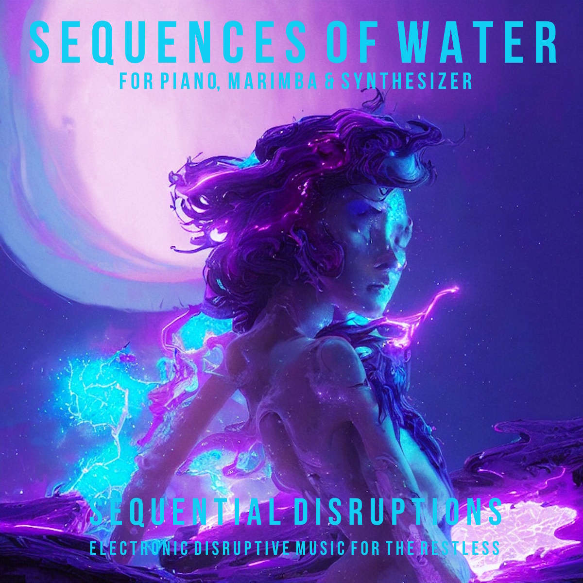 Sequences of Water (2024-02): Variations of several stochastic piano and marimba patterns, accompanied by slow pad sounds, recorded in one take (BPM 60, E-flat).